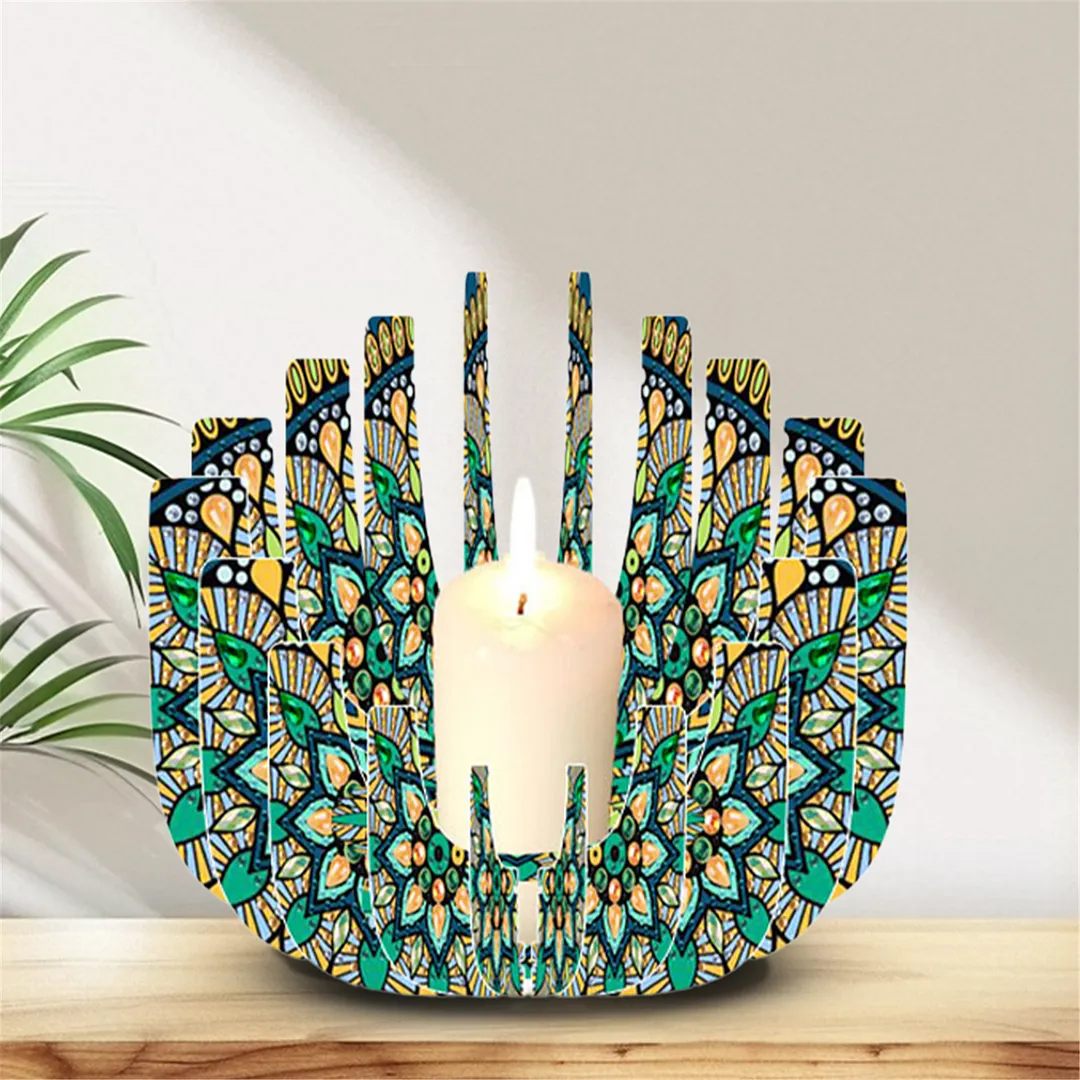 DIY Diamond Art Painting Kits of Candle Holder for Aromatherapy & Home Decor