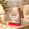 Sunflower Butterfly Diamond Art Monthly Flip Tabletop Calendar January 2027 - December 2027 Small Desktop Calendar Planner for Living Room Bedroom Office Desk Gift Giving