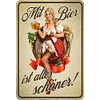 Mit Bier - Metal Tin Signs(8*12Inch/12*16Inch) - Bar