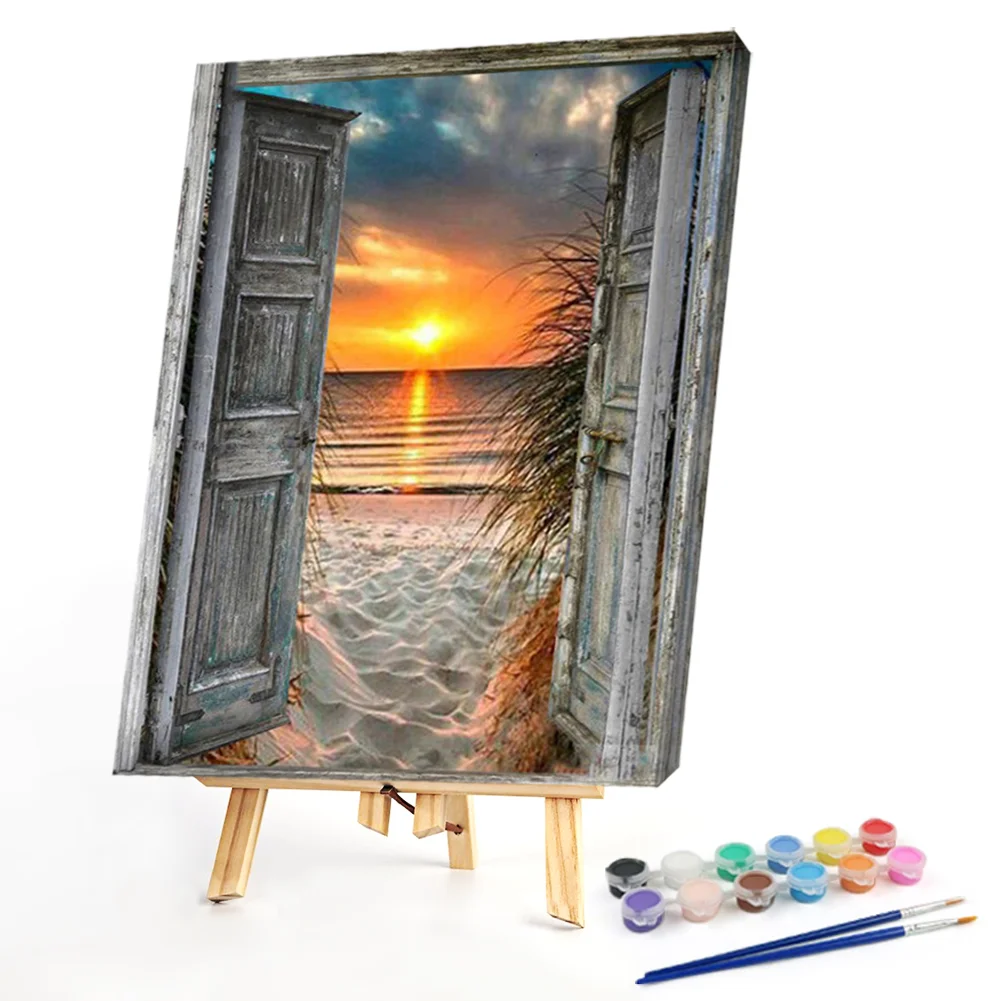 Sunrise Outdoor - Paint By Numbers(40*50CM)