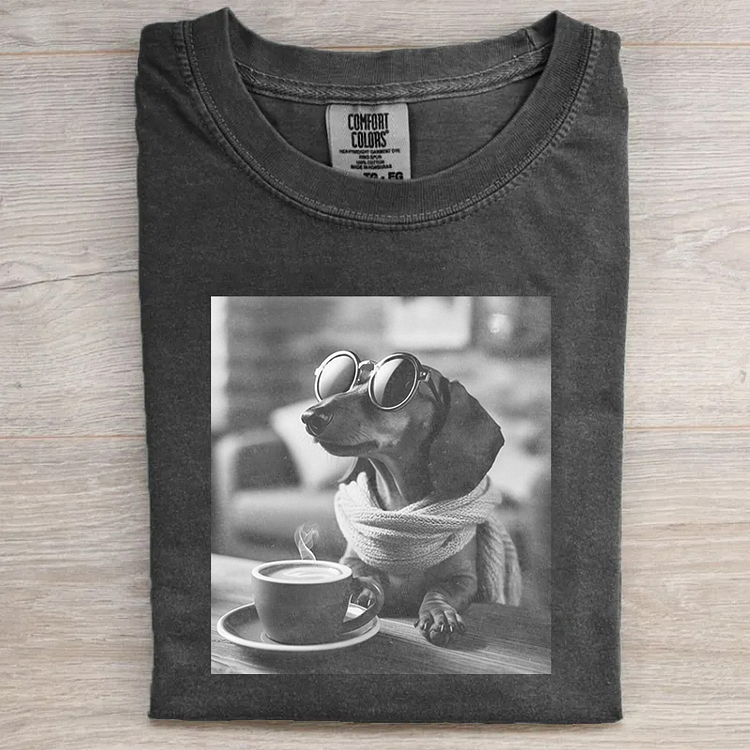 Vintage Funny Dachshund T-shirt