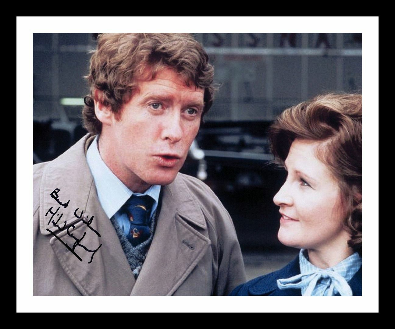 Michael Crawford - Some Mothers Do 'Ave 'EmSigned & Framed Photo Poster painting