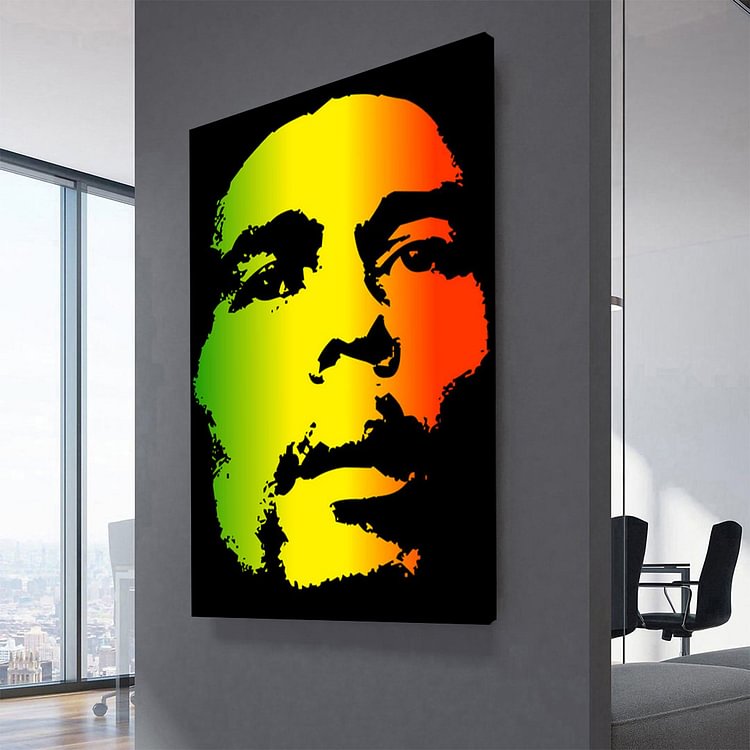 Reggae Bob Marley Canvas Wall Art MusicWallArt