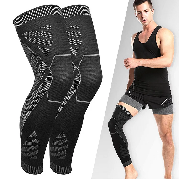 Leg Compression Sleeve, Knee Stabilizer Brace for Pain Relief