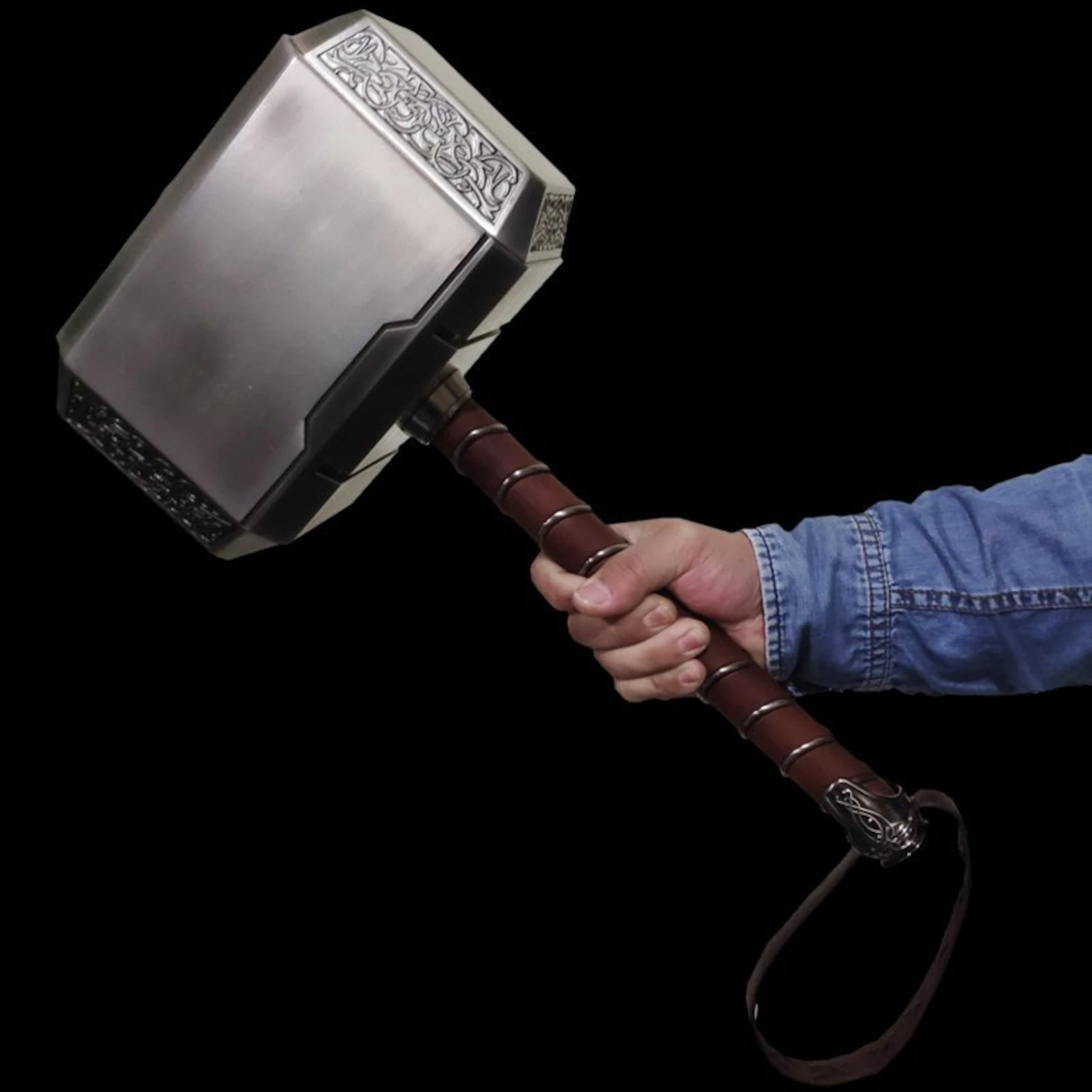 Full Metal Thor Hammer Mjolnir 1/1 Scale Movie Prop Replica,Thor's Hammer Thors Hammer  - MyHiddenBlade