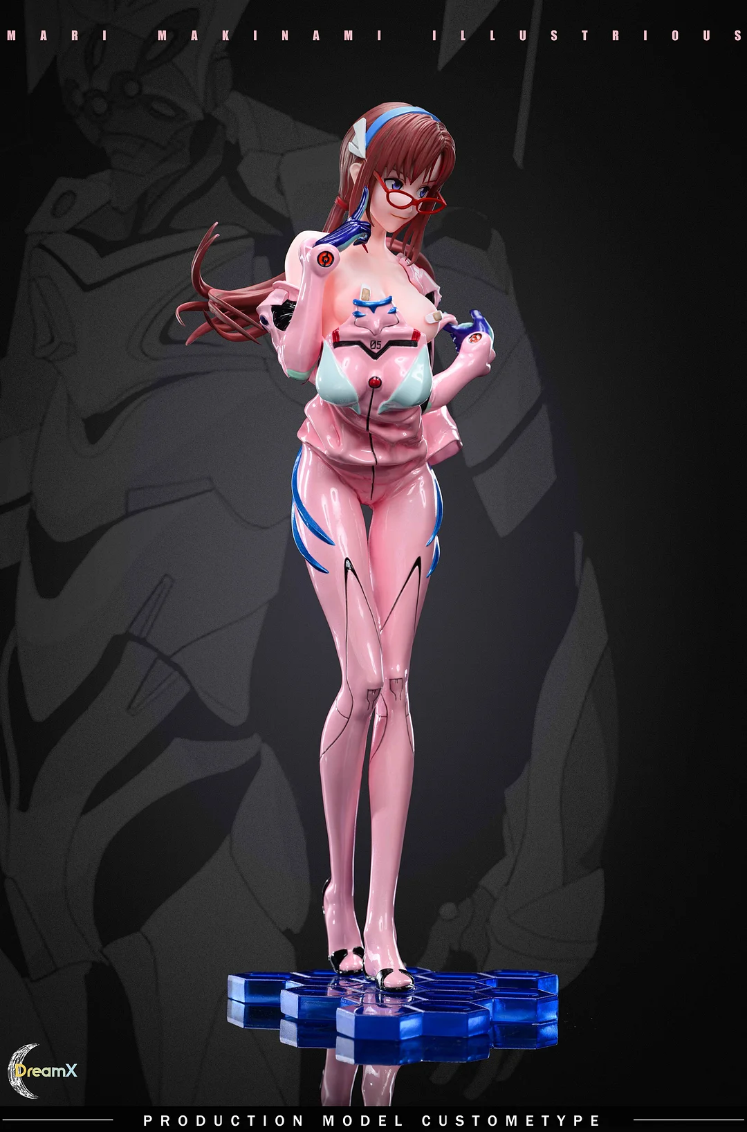 1/7 Scale Mari Illustrious Makinami - (EVA) Neon Genesis EVAngelion Statue  - DreamX Studio [In Stock]