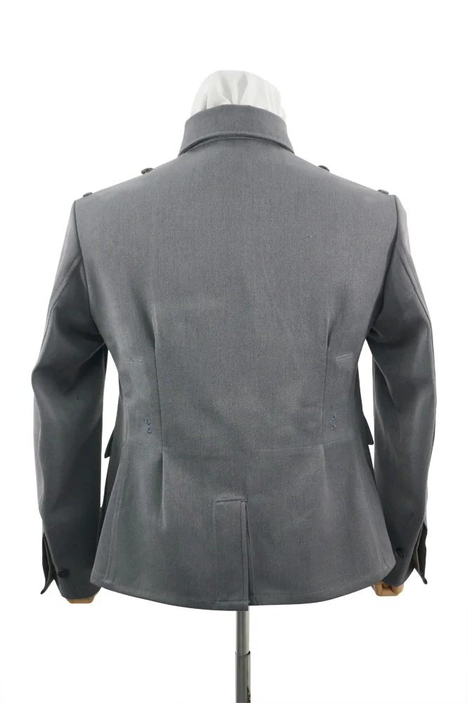   Elite German M1943 NCO Grey Gabardine Tunic Feldbluse German-Uniform