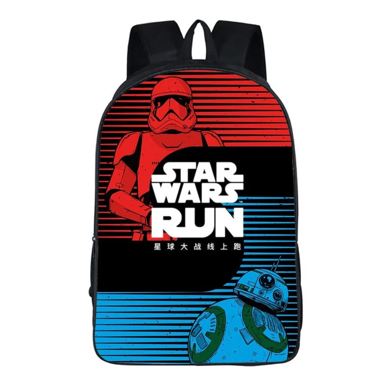 Buzzdaisy Star Wars Run #7 Backpack School Sports Bag