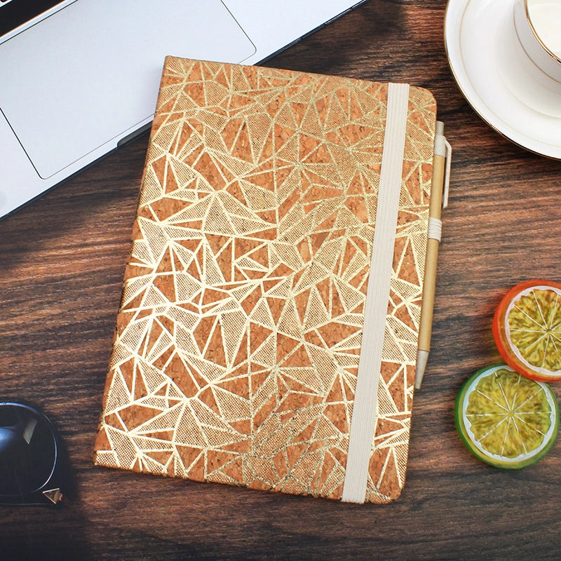 1 Piece Plant Learning Paper Cork Novelty Notebook
