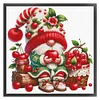 Cherry Dwarf-16CT Stamped Cross Stitch Egyptian Cotton 56*56cm/22.05*22.05in