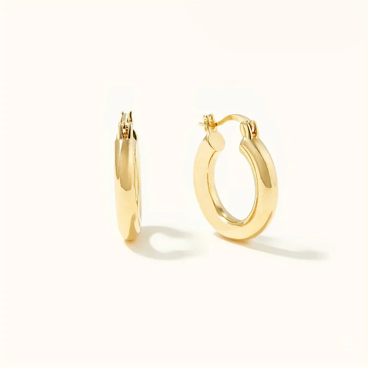 Gold Hoop Earrings