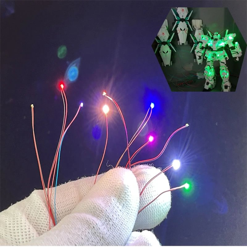 Led with Wire Assembling Model Making DIY Materials Hand Block Model Car Lamp | IFYHOME