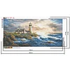 (80*40cm)Lighthouse - Full Round Drill Diamond Painting