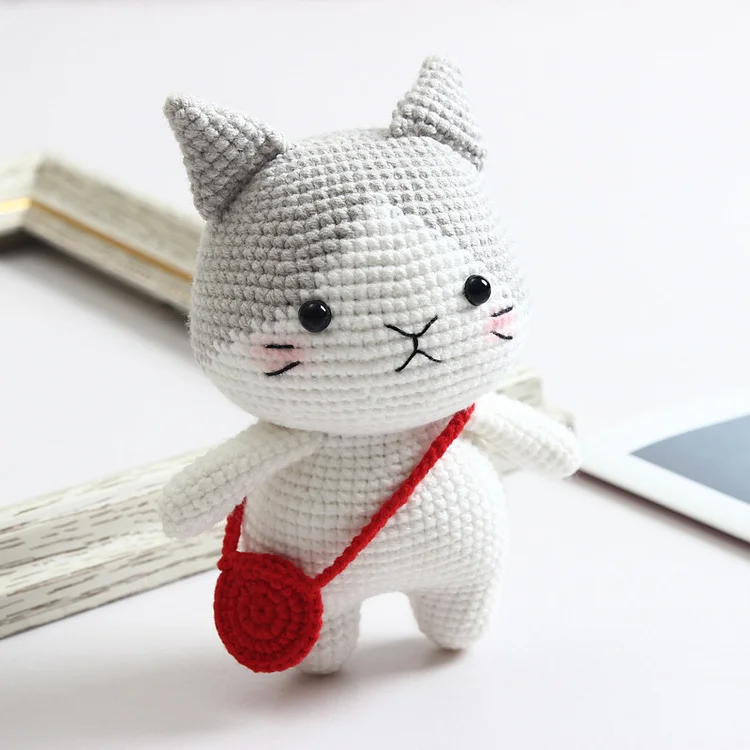 YarnSet - Doll Crochet Kit For Beginners - Cat