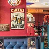 Cheers  - Vintage Metal Signs(8*12Inch) - Bar