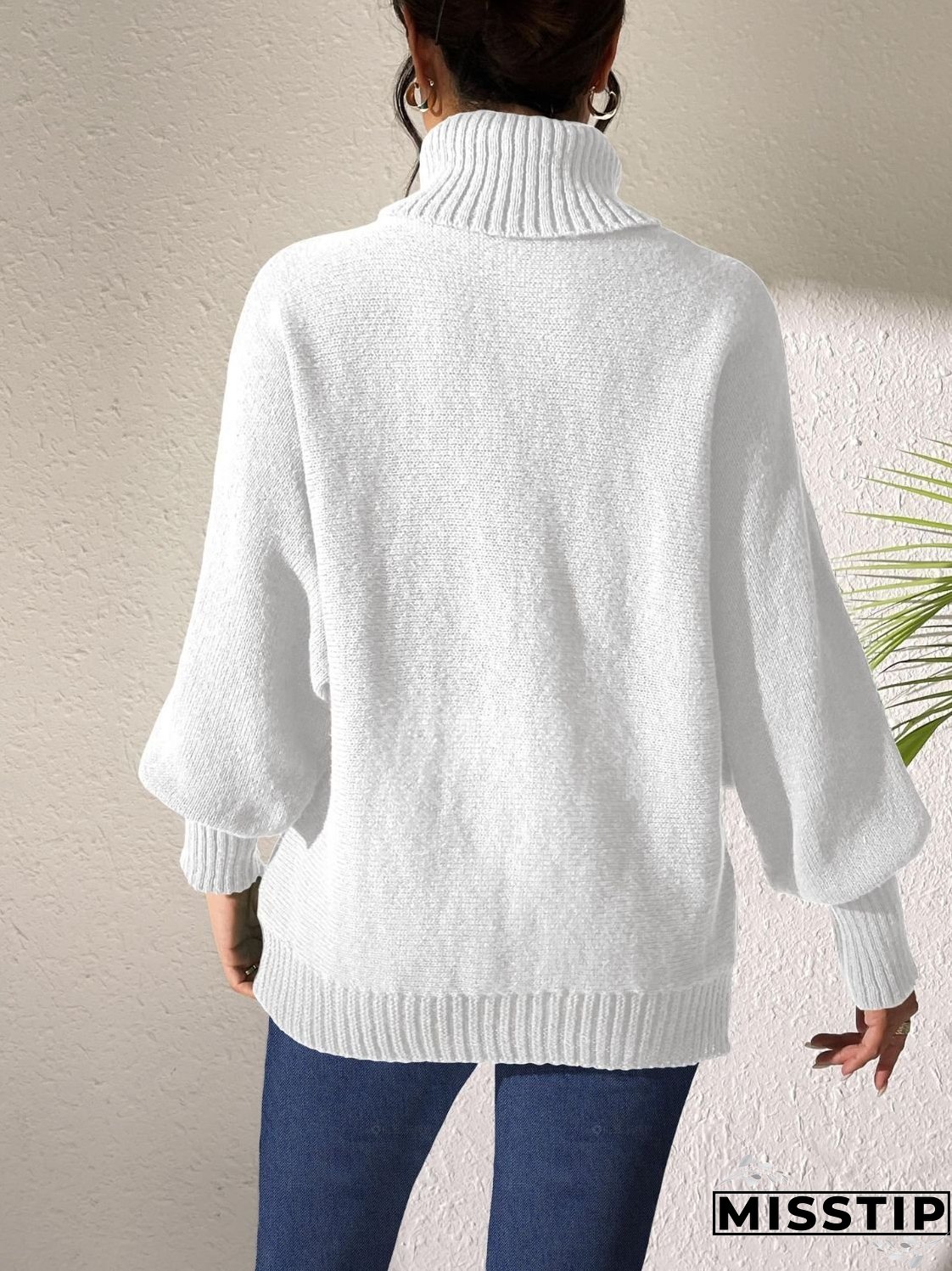 Turtleneck Long Sleeve Sweater