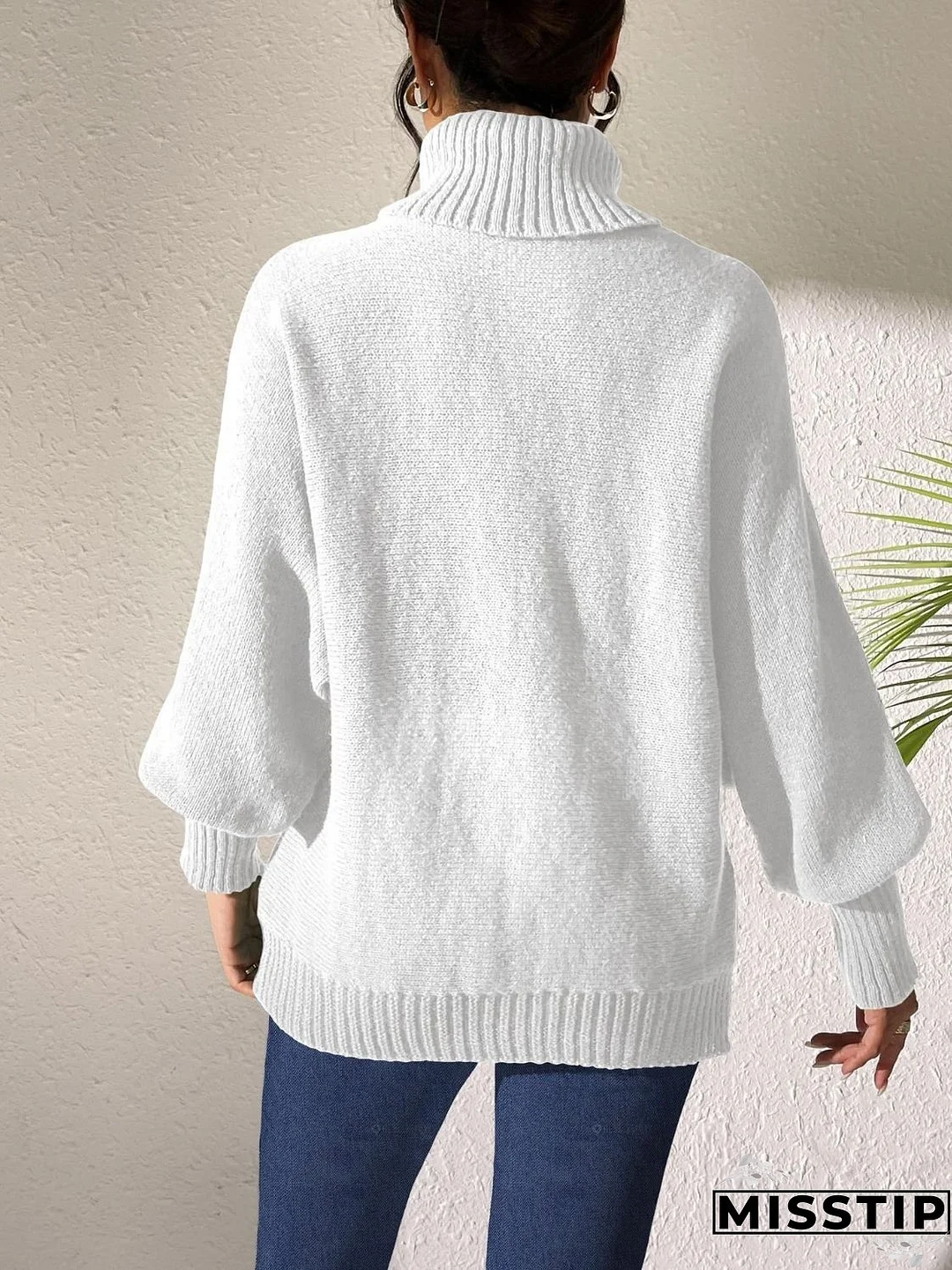 Turtleneck Long Sleeve Sweater