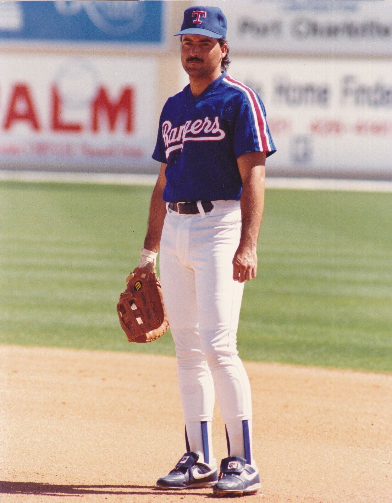 Rafael Palmeiro 8x10 Texas Rangers color Photo Poster painting