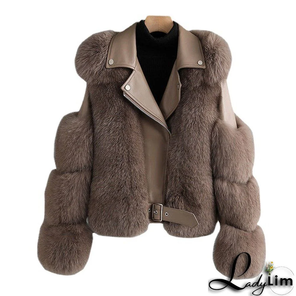 Women's Clothing Women's Fur Coat Autumn And Winter Coat