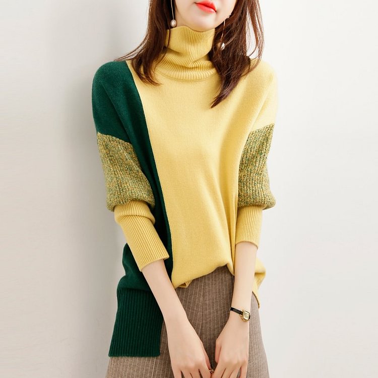 Long Sleeve Casual Knitted Sweater