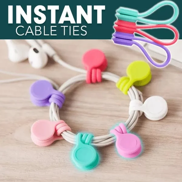 🎁Snap-On Magnetic Cable Ties - Today's 50% off🚀