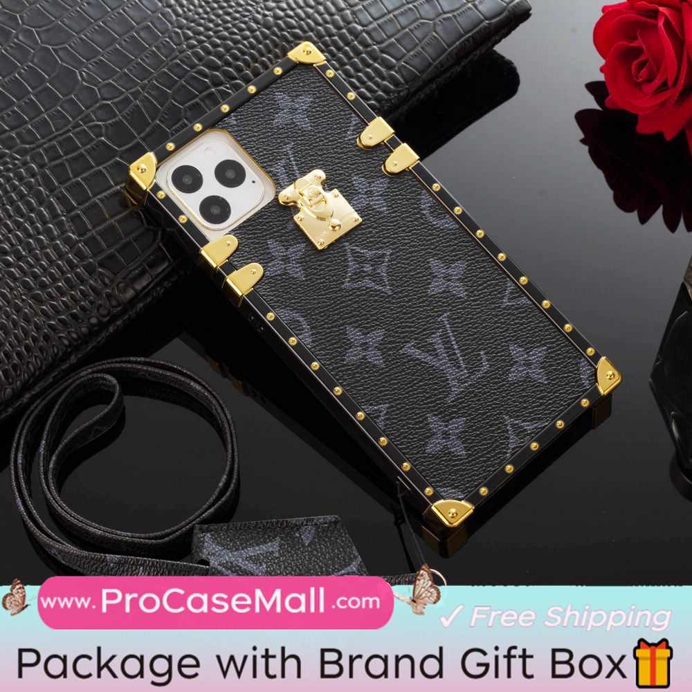 Classic Louis Vuitton Catwalk Crossbody Style Samsung Galaxy Cover Apple iPhone Cnvas Trunk Case