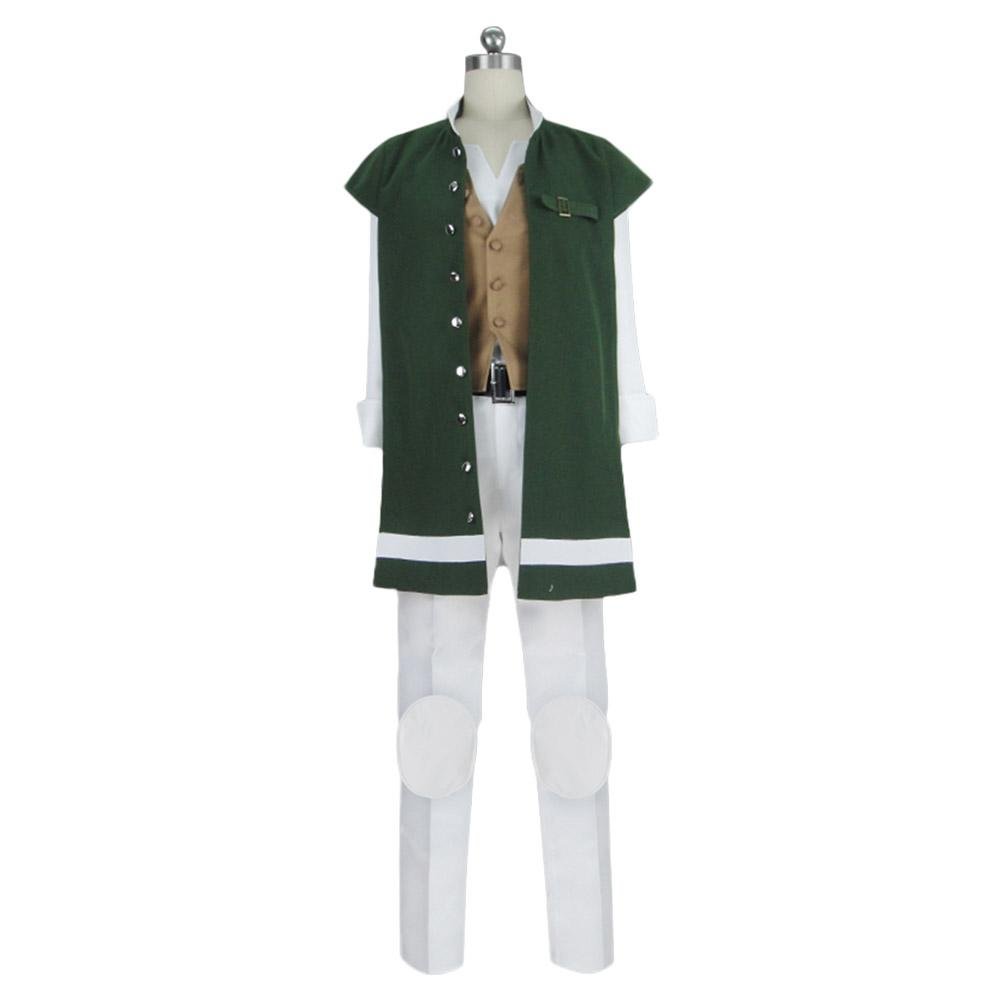 Game Octopath Traveler Alfyn Suit Cosplay Costume