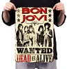 Bon Jovi - Metal Tin Signs(8*12Inch/12*16Inch)
