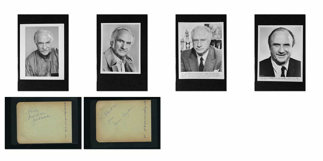 Jack Warden - Signed Autograph and Headshot Photo Poster painting set - The Verdict