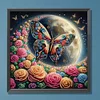 DIY Partial Special Shaped Drill Diamond Painting-Butterfly
