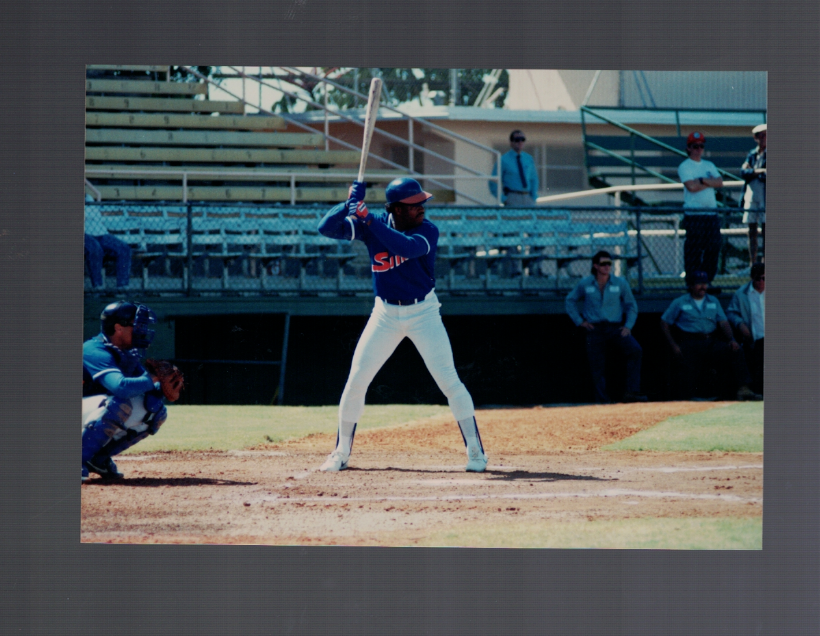 Cesar Cedeno Gold Coast Suns Senior League Personal 3 1/2 x 5 Photo Poster painting