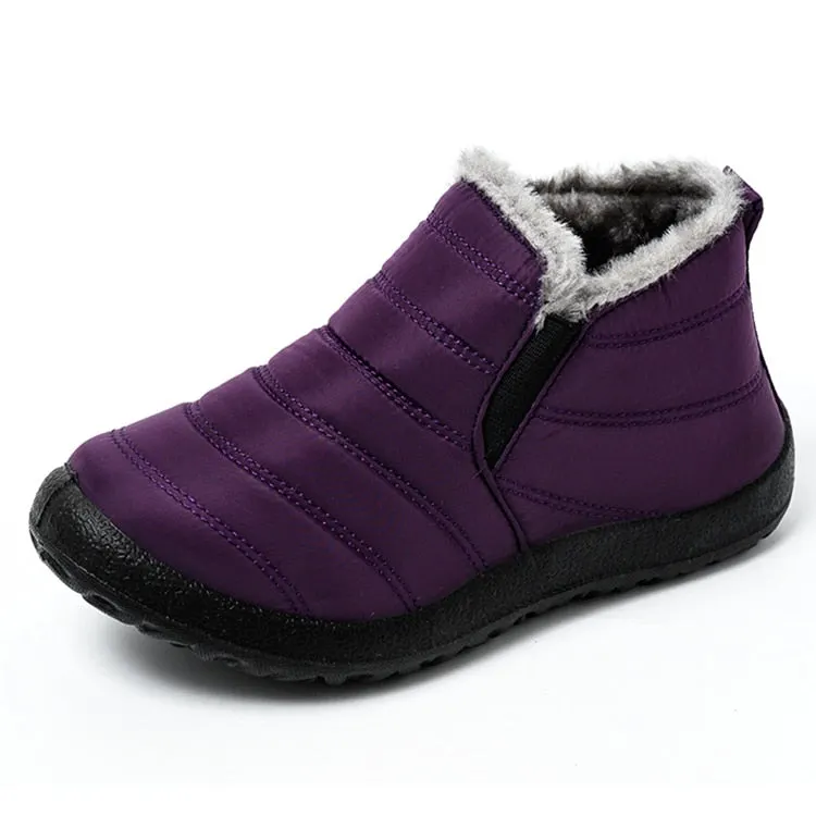 2021 New Women Boots Fashion Alphabet Winter Shoes Women Waterproof Snow Boots Warm Ankle Botas Mujer Winter Footwear Female