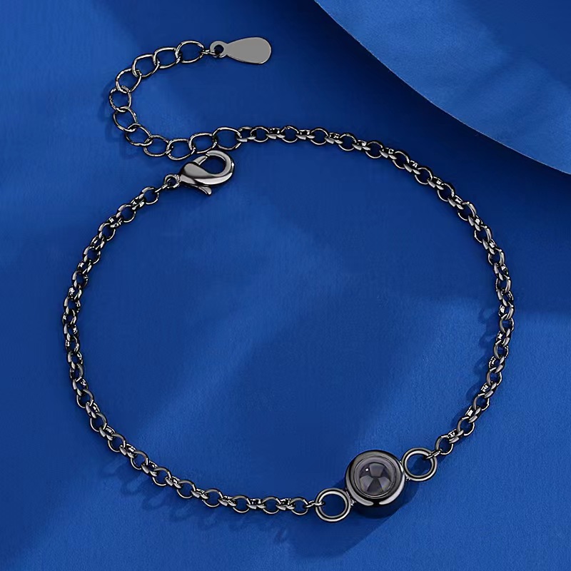 Mature Women Micro-carved Nano Projection Bracelet
