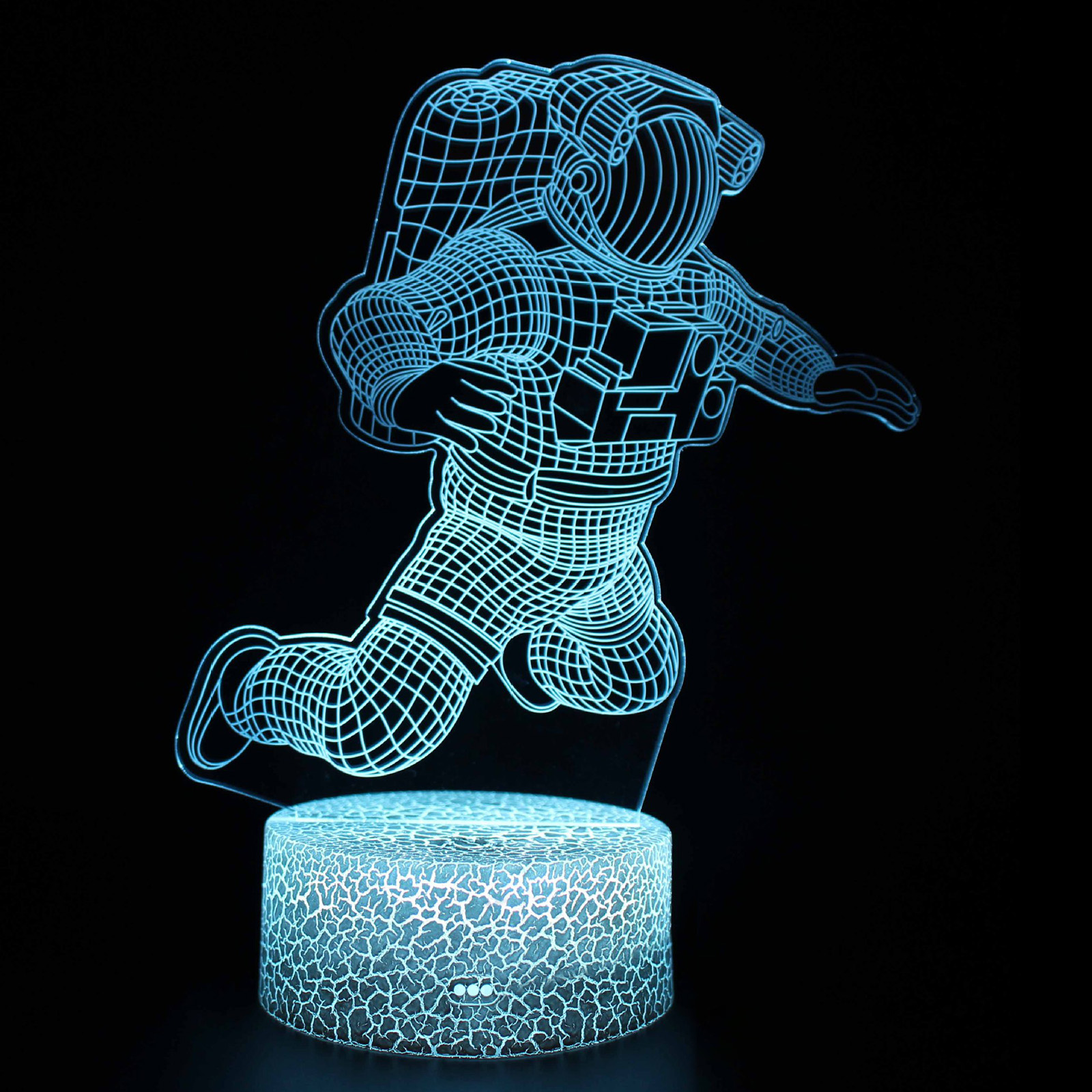 

Astronaut Colors Change Touch With Remote Illusion-3D Night Light, 501 Original