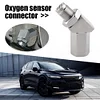 [US Local Warehouse] M18 x 1.5 Bung Adapter 45 Degree O2 Oxygen Sensor Spacer Extender Joints