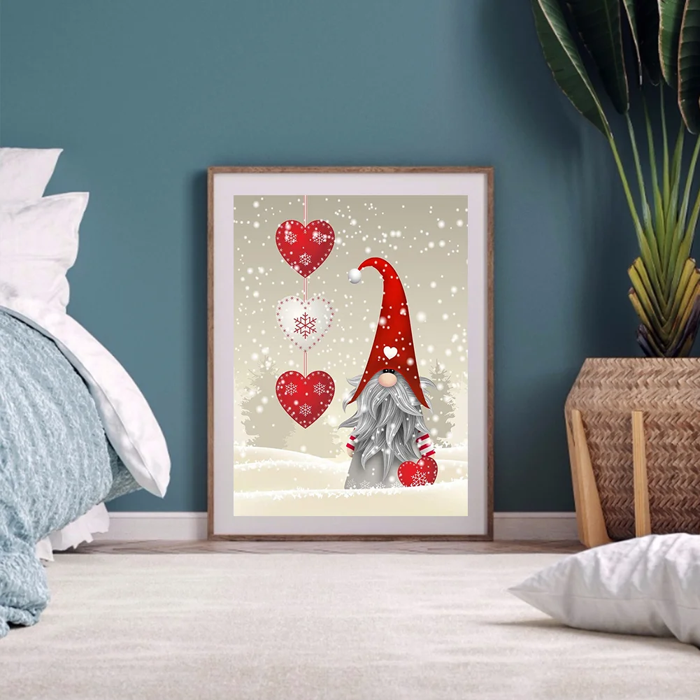 Diamond Painting - Full Round Drill - Christmas Goblin(30*40cm)