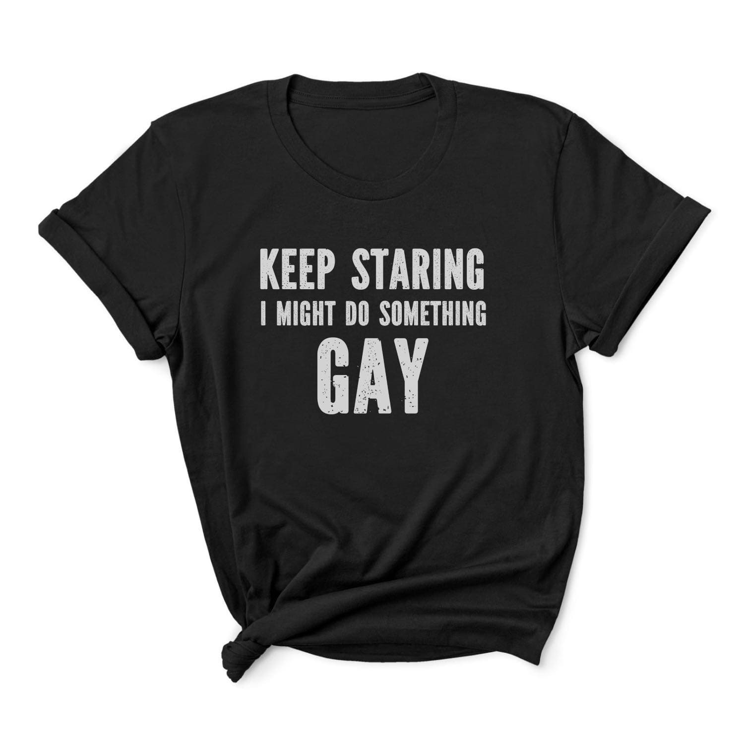 Sarcastic gay t-shirt