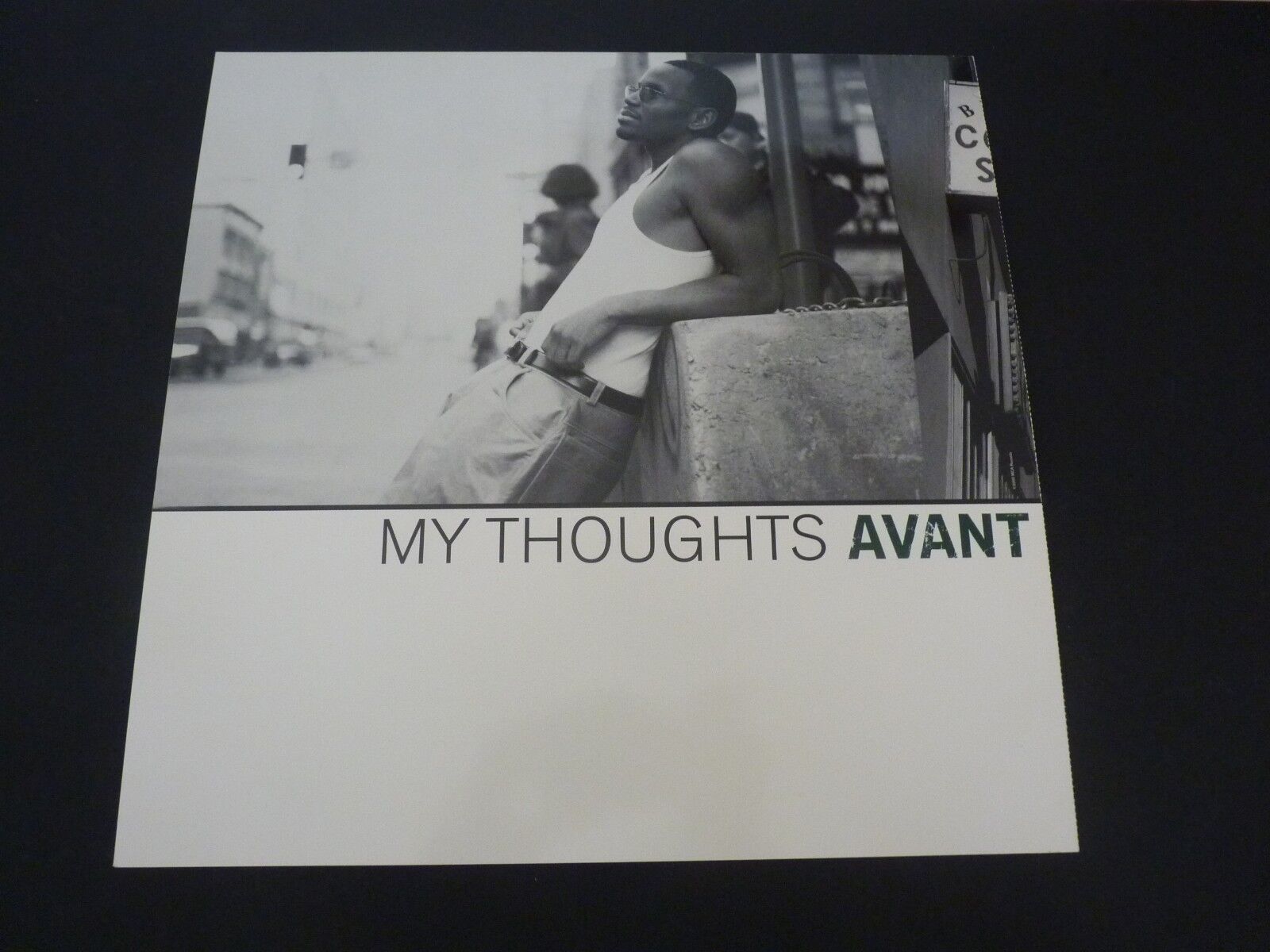 Avant My Thoughts Promo LP Record Photo Poster painting Flat 12x12 Poster