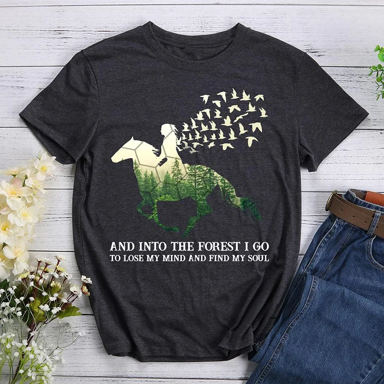 And into the forest i go to lose my mind my soul T-shirt Tee -604470-Annaletters