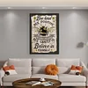 Bee Kind-11CT Stamped Cross Stitch 40*60cm (Big Size)