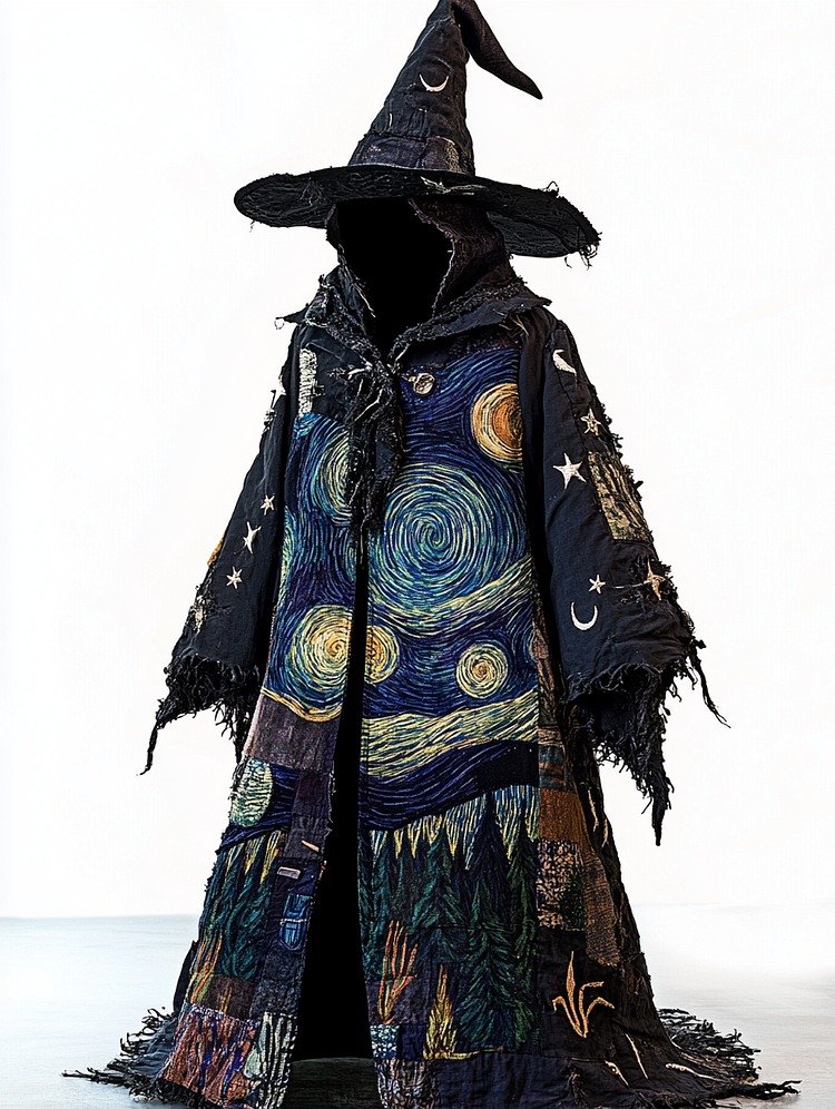 The moon and The stars long wizard cape e0ef