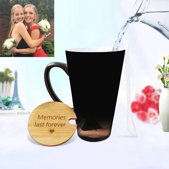 Custom Photo Magic Mug Personalized Color Changing Cup
