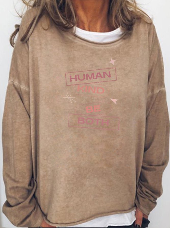 Long Sleeve Crew Neck Be Kind Sweatshirt