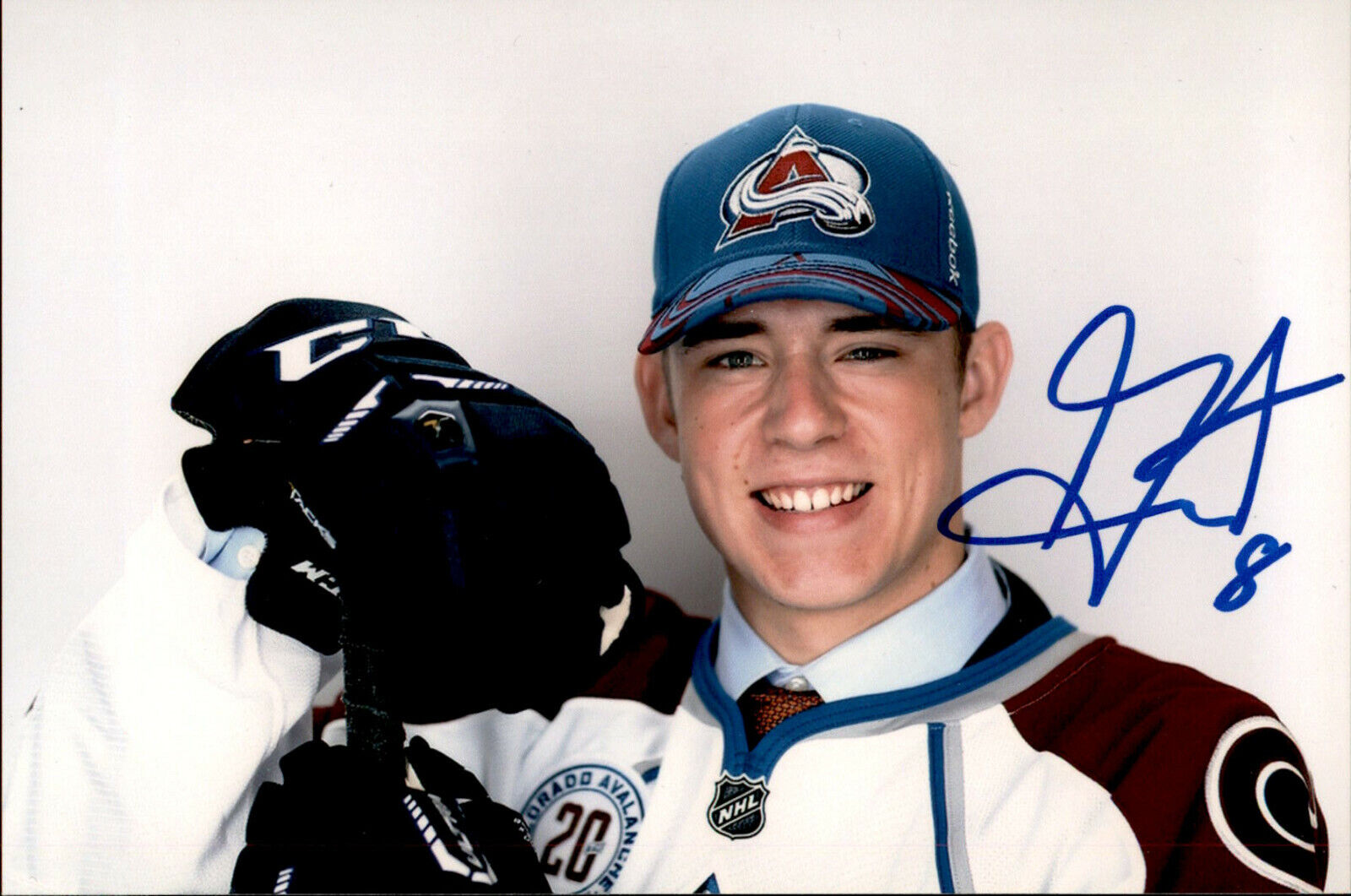 AJ Anthony-John Greer SIGNED autographed 4x6 Photo Poster painting COLORADO AVALANCHE #3