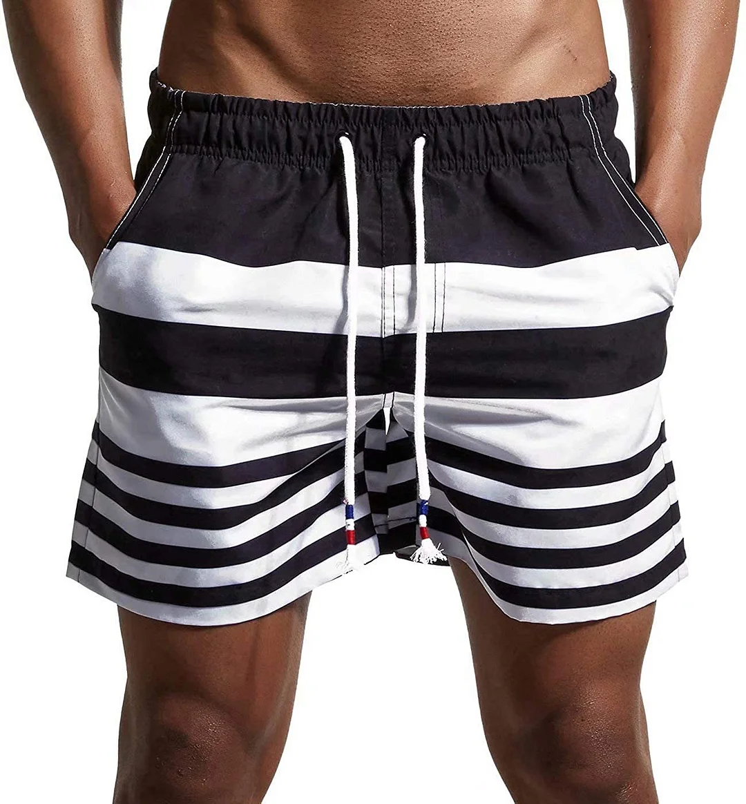 Aonga 2025 Summer Board Shorts Swimming Trunks Male Resorts Surf Beachwear Beach Shorts Men Swimwear Mesh Lining Men's Clothing Pants aonga