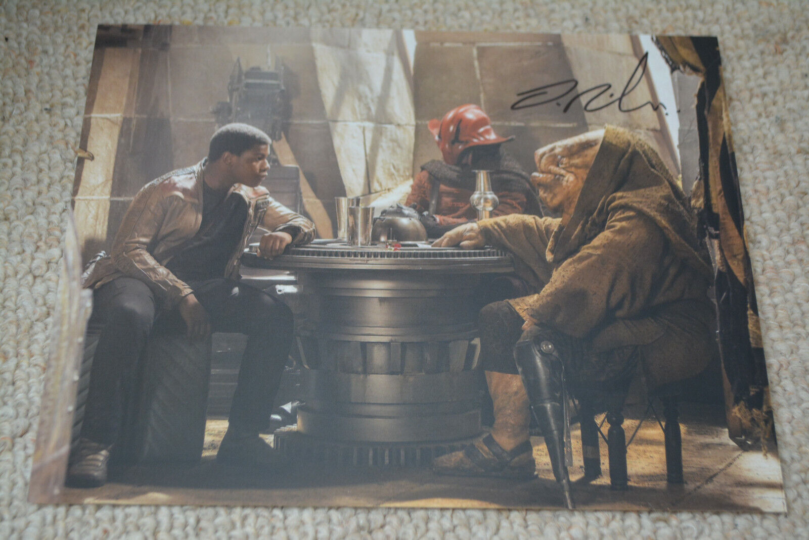 SCOTT RICHARDSON signed autograph In Person 8x10 STAR WARS FORCE AWAKENS