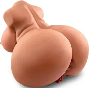 BBW Fat Brown Sex Doll Male Men Masturbator Toy Big Ass Boobs Pussy Vagina  Anal