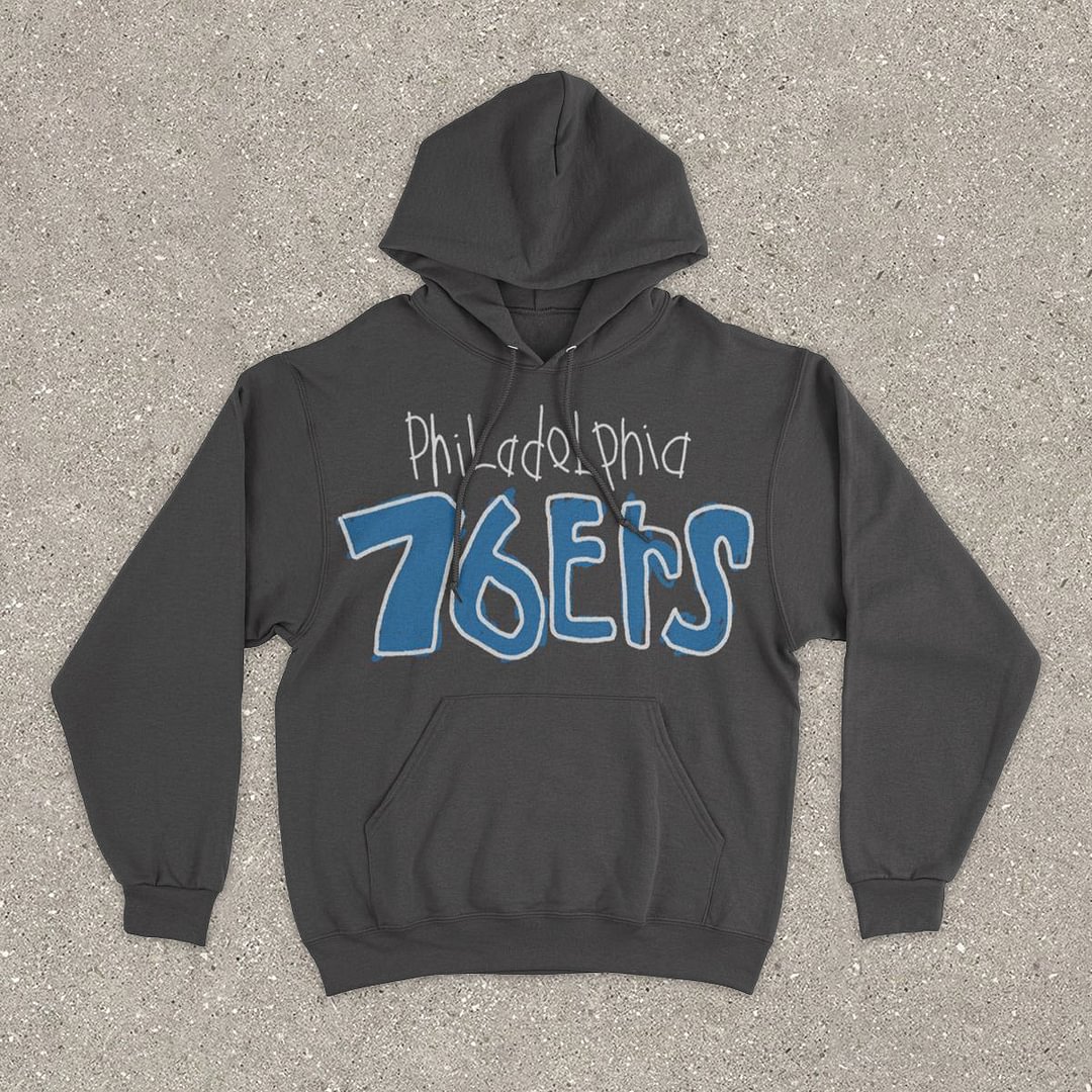 Statement Casual Preppy Print Loose Hoodie Sweatshirt
