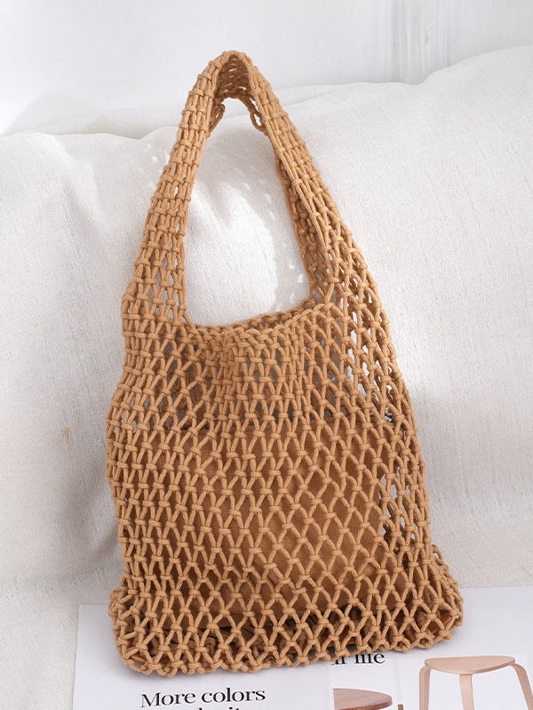 Hand Woven With A Loop-proof Mesh Bag