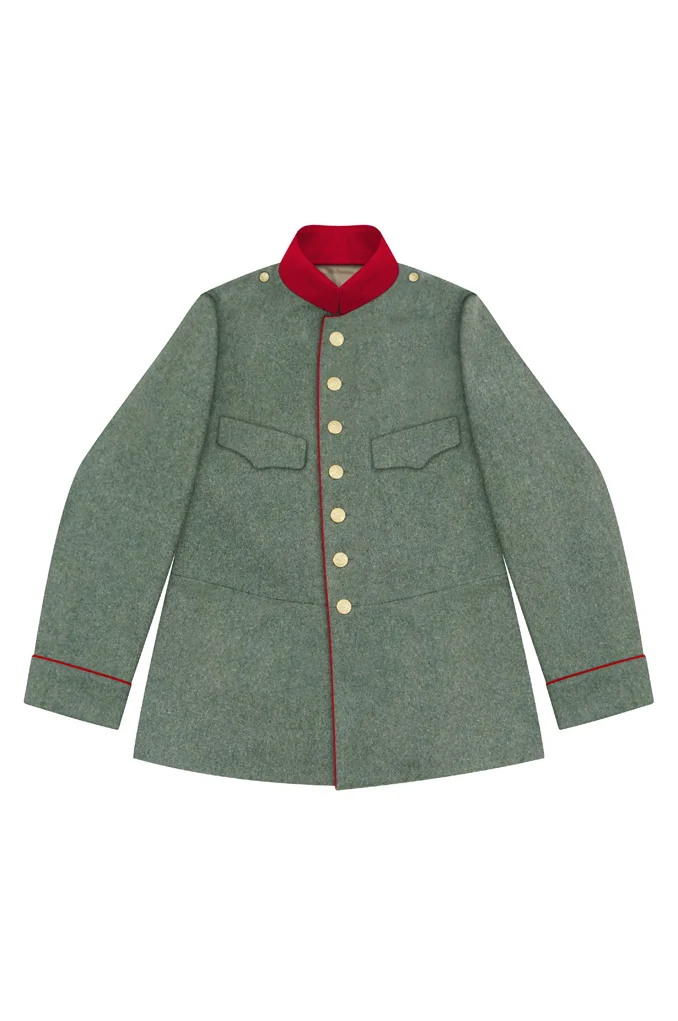   Dutch M1912 EM Field Grey Wool Field Tunic Jacket German-Uniform